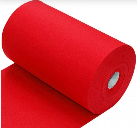 Bündchenstoff Rot - Mimor Fabrics